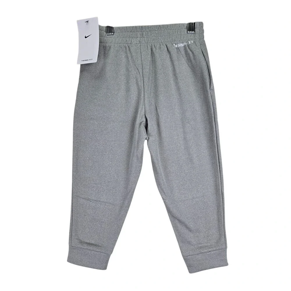 NWT Nike Kids Fleece Sweatpants Joggers Size XS 3-4Years Gray Kidcore Activewear